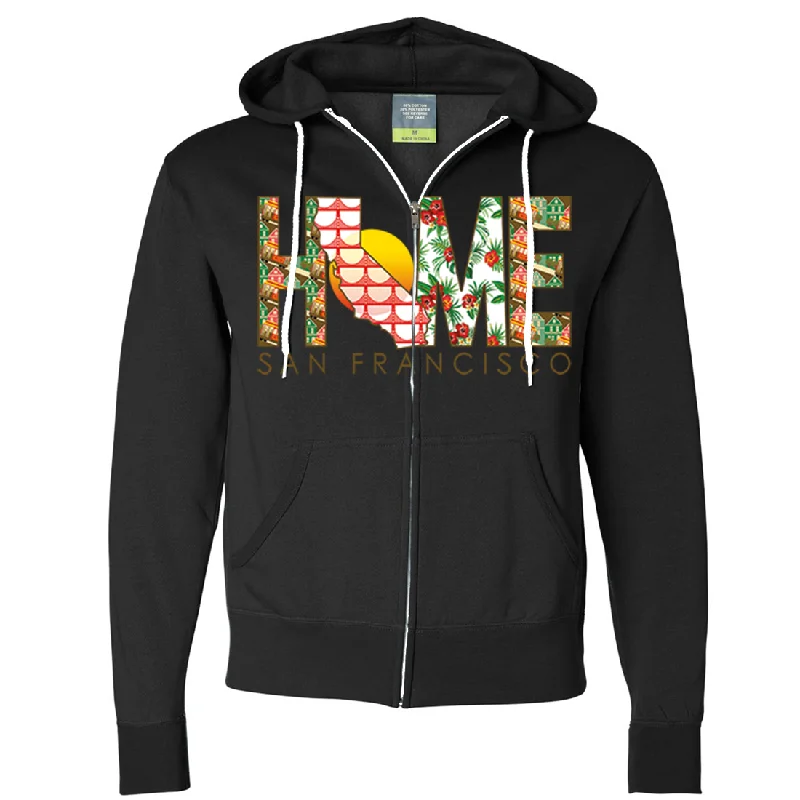 San Francisco Home Zip-Up Hoodie