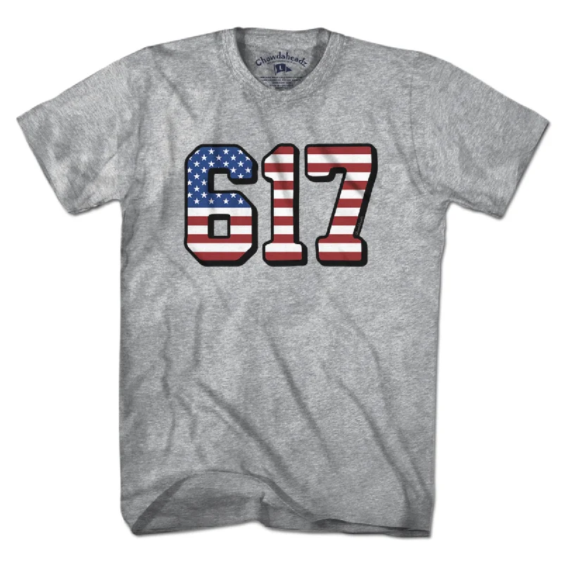 Boston 617 USA T-Shirt