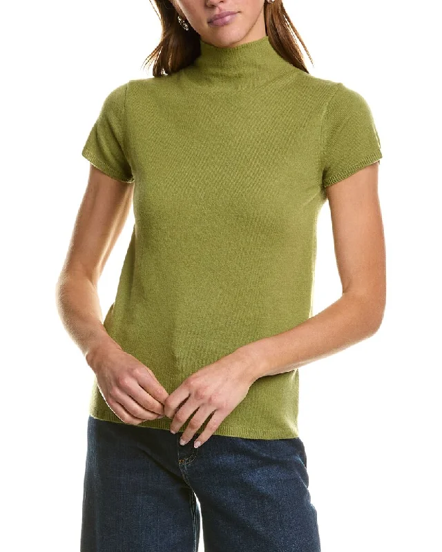 InCashmere Turtleneck Cashmere T-Shirt