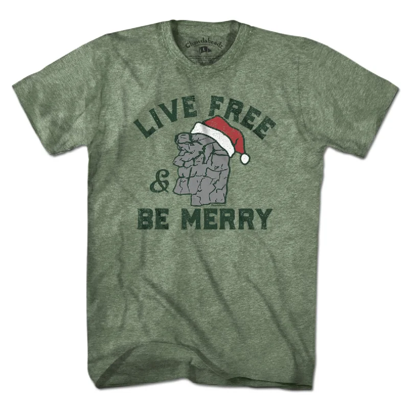 Live Free & Be Merry Old Man T-Shirt