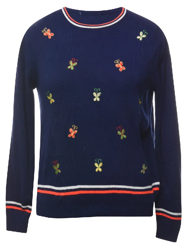 Navy Jumper - M