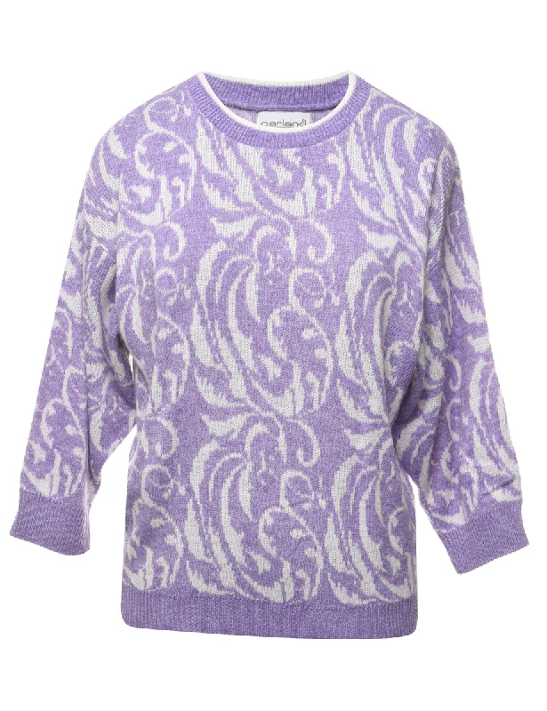 Purple Jumper - M