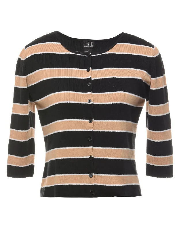 Striped Cardigan - S