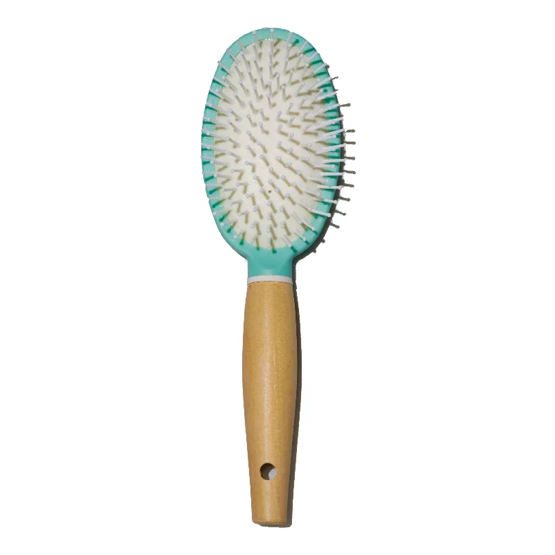 Green Hair Brush