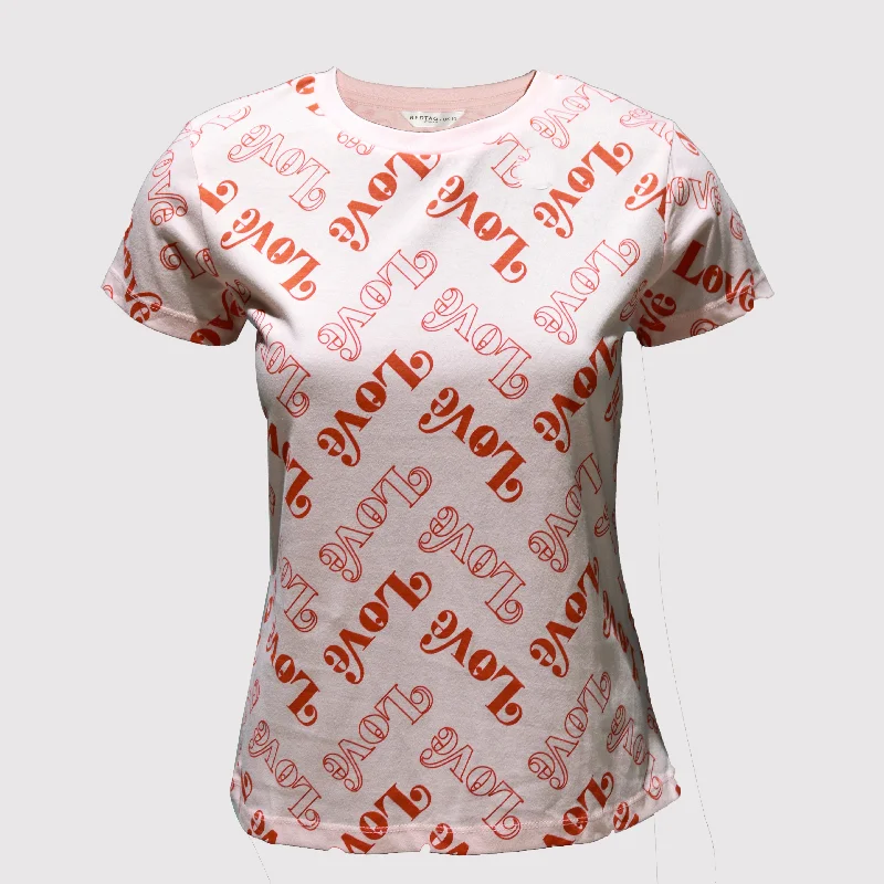 Pink Printed T-Shirt