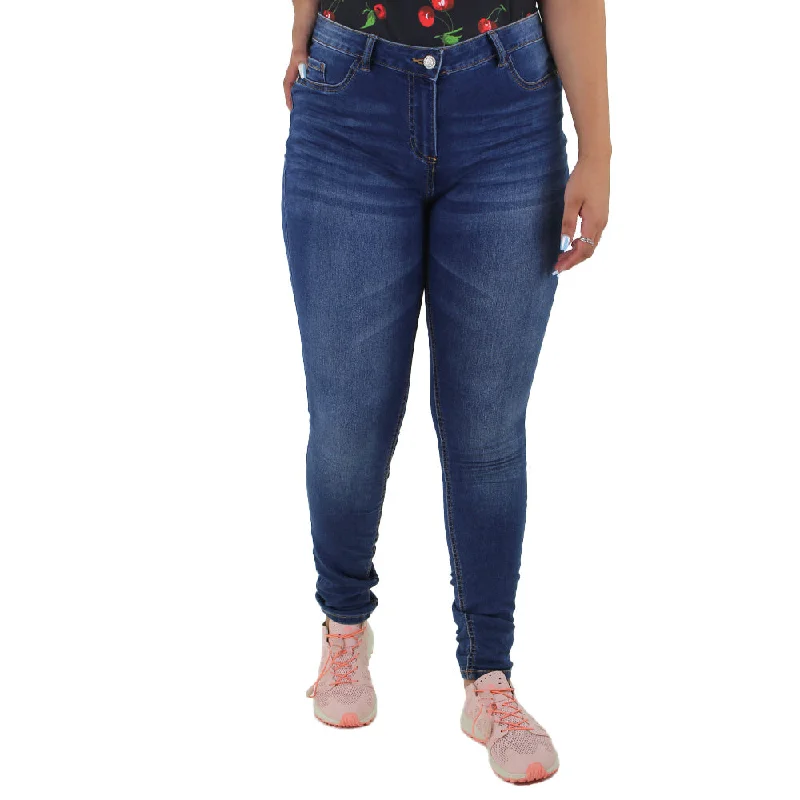 Women's Regular Fit Jeans,Dark Blue