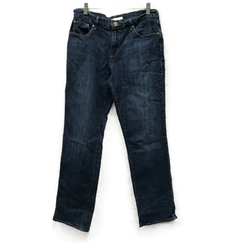 Blue Jeans Straight By Levis, Size: 10