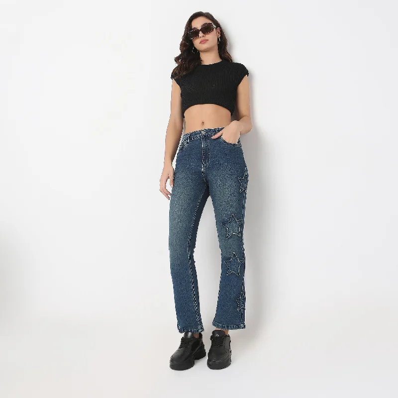 Boot Cut High Rise Jeans