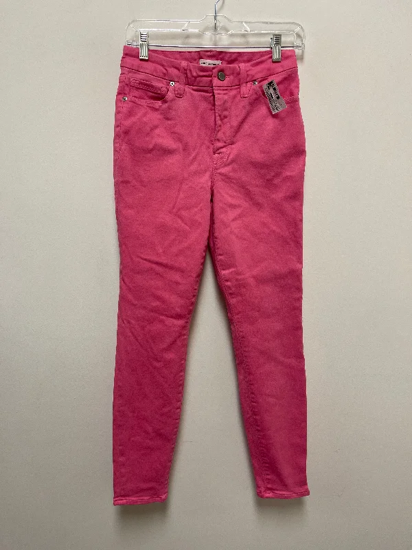 Pink Jeans Skinny Good American, Size 6