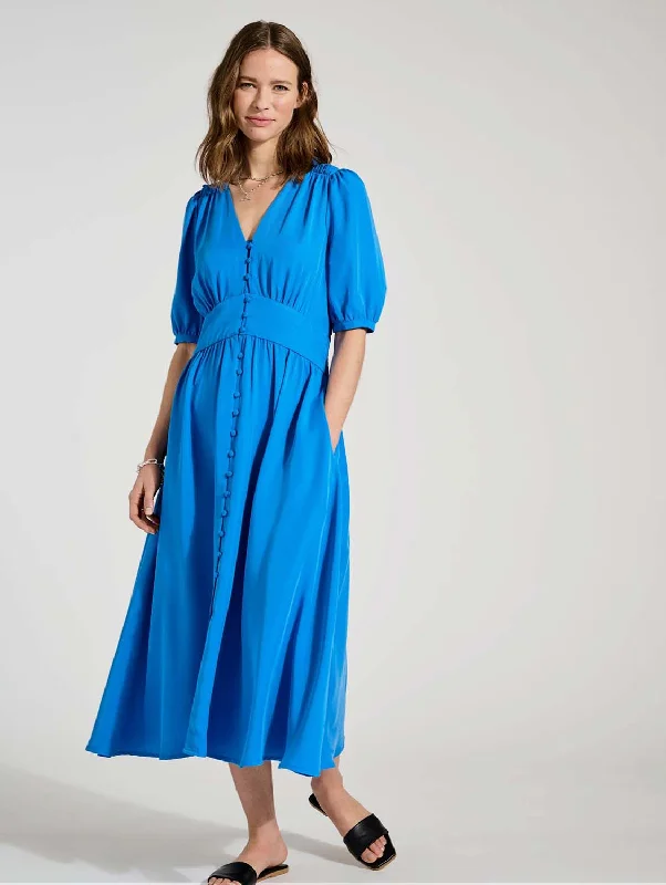 Tia TENCEL™ Dress | Adriatic Blue