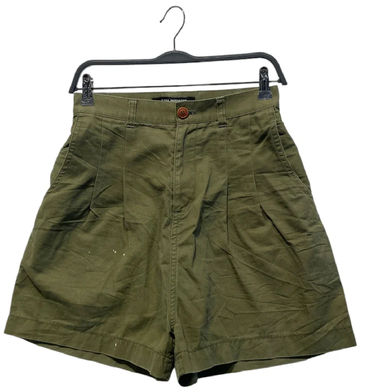 JUNYA WATANABE COMME des GARCONS/Shorts/XS/Cotton/GRN/belt sinch pleat