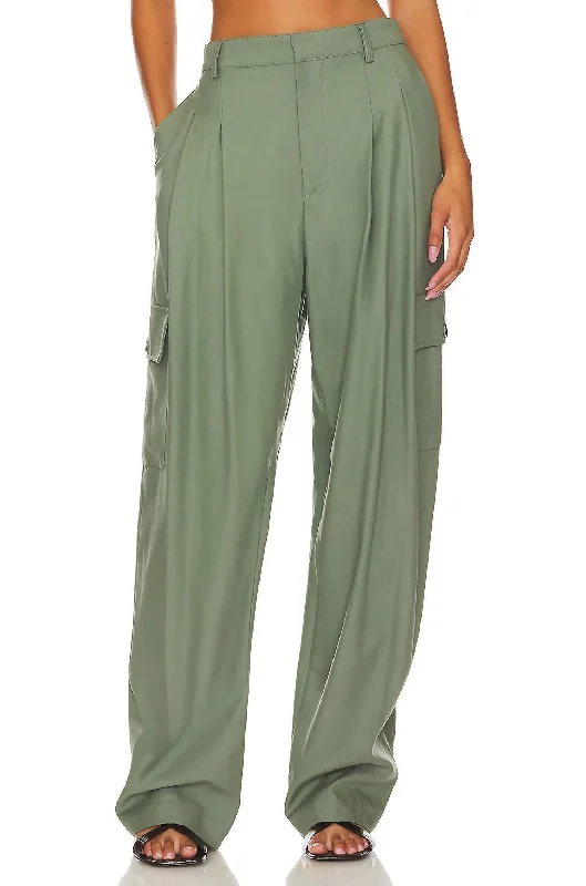 Cargo Trouser In Sage