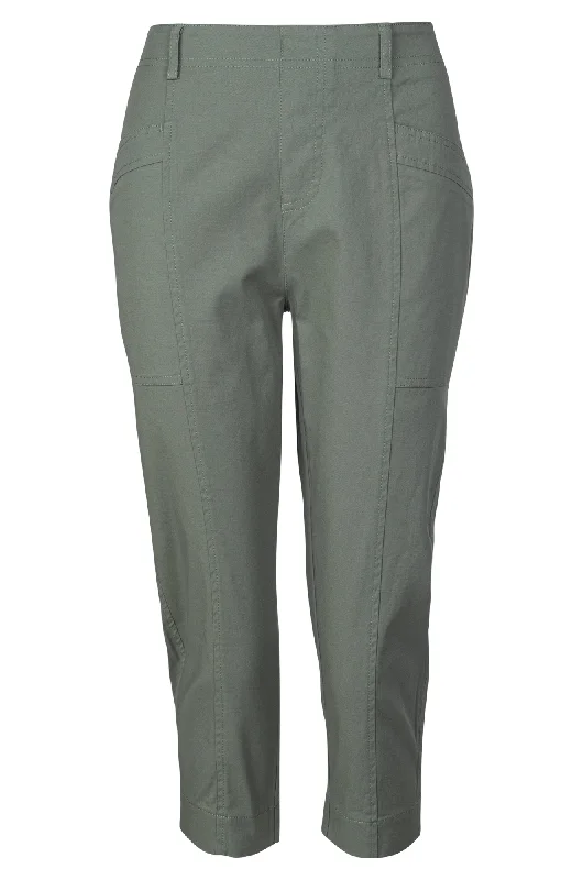 Pull on Mid Calf Pants | SAGE | 6822A1