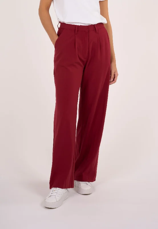 POSEY loose pant - Rhubarb